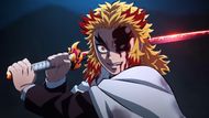 Rengoku as seen in the Mugen Train (Image Source: Studio Ufotable)